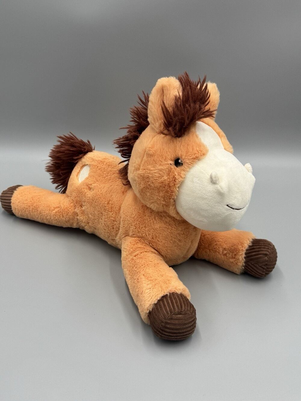 Target Giggle Scape Horse Pony Donkey Plush 14 Inch Orange Brown Stuffed Animal